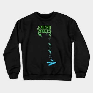 Fallen angels-green/blue Crewneck Sweatshirt